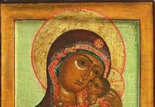 Икона Божией Матери «Никейская» («Бысть Чрево Твое Святая Трапеза»)