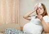 How to treat the first signs of a cold in pregnant women?